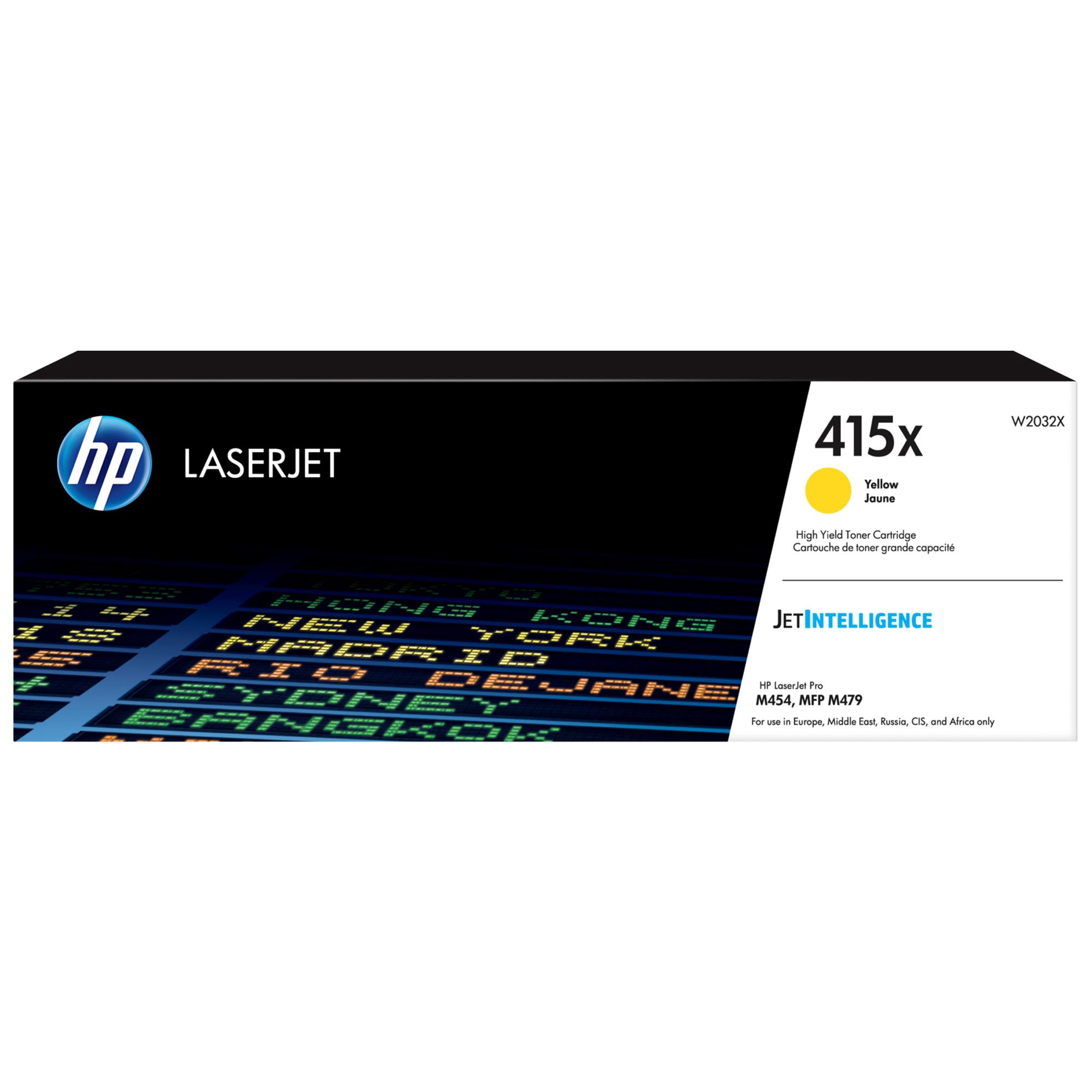HP 415X TONER GIALLO 6.000 PAGINE